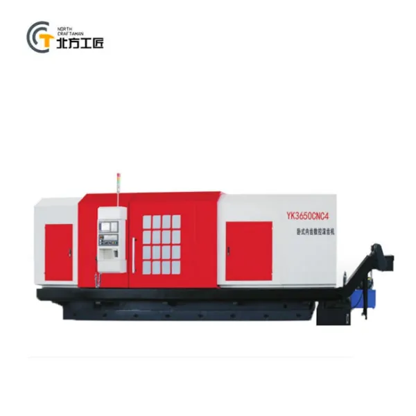 YK3650 CNC4 آلة تروس داخلية أفقية CNC