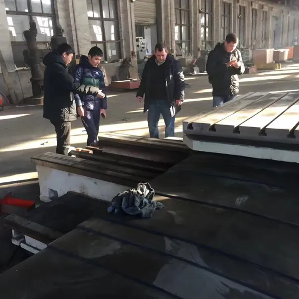 Customer orders a CNC boring and milling machine production line