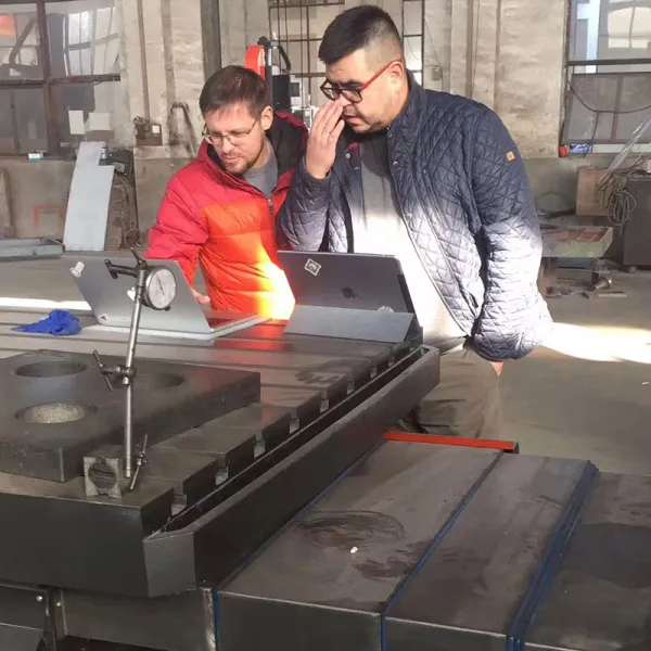 The customer orders a gear processing equipment