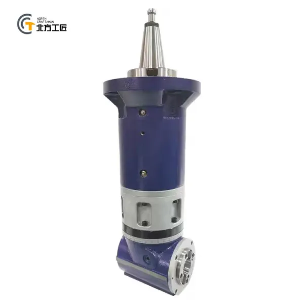90 &deg; extension angle milling head