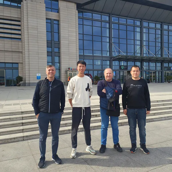 Customer orders boring and milling machines on site