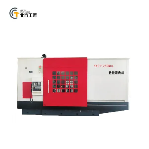 YK31125CNC4 CNC Gear Hobbing Machine