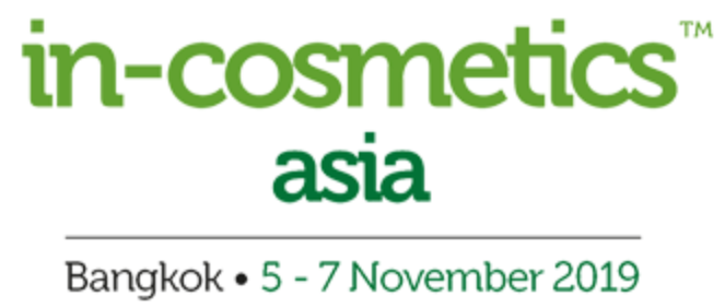 In-cosmetics Asia (Nov.5 – 7, 2019)