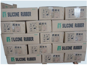 Mixed silicone rubber