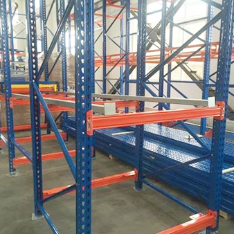 Push Back Pallet Rack