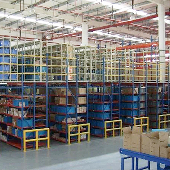 Warehouse Storage Steel Structure Mezzanine