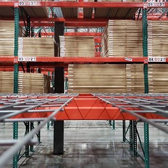 2 Inch Pitch American Standard Teardrop Pallet Rack