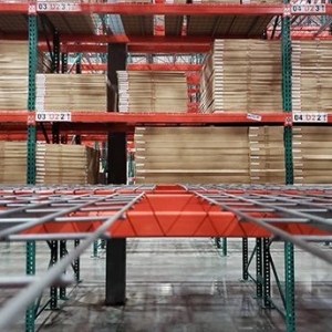 2 Inch Pitch American Standard Teardrop Pallet Rack