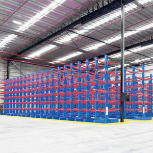 Lumber And Pipe Storage Warehouse Heavy Duty Cantilever Rack