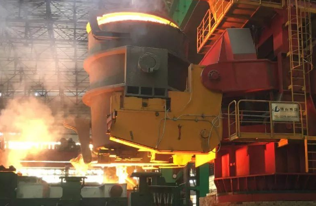 R10m six machine six stream alloy steel continuous casting machine