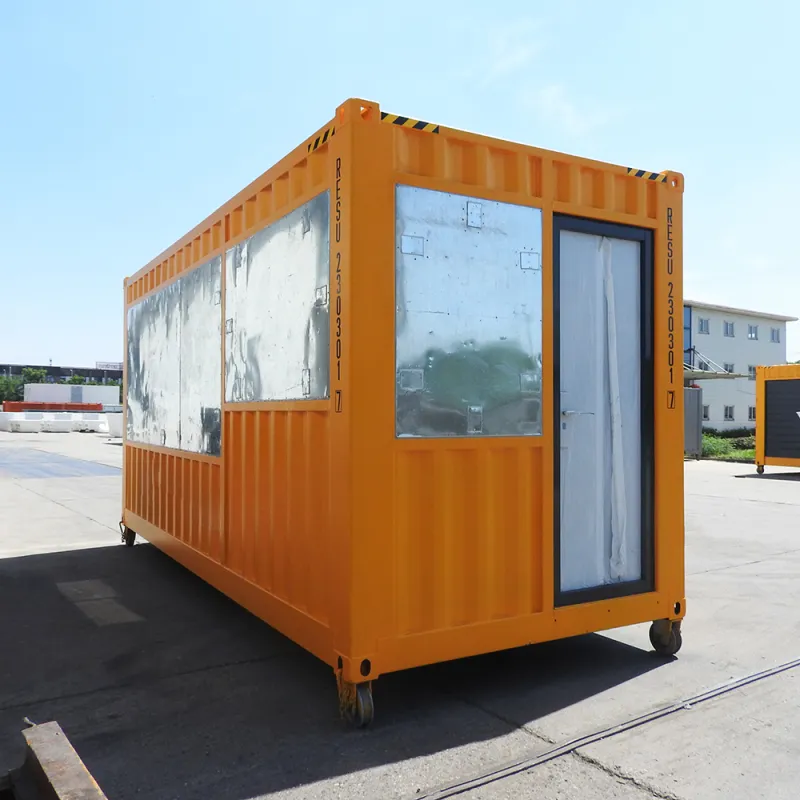 20GP Oficina modernizada / sala de datos / Archivo Casa de contenedores de fuego de fuego personalizado