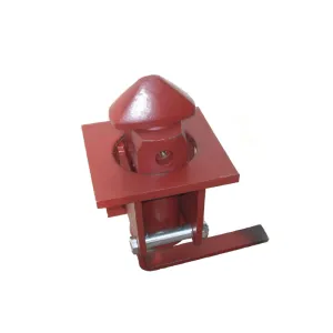 Verrouille de la remorque de contenant avec poignée droite et verrouillage de tour