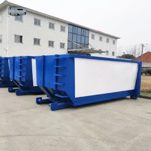 Contenedor de contenedor de gancho de manejo de resistencia pesada en el rodillo