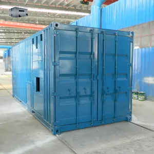 Caparazón de contenedor de generación de electricidad