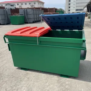 Boba de basura de carga frontal Skip Skip Congster