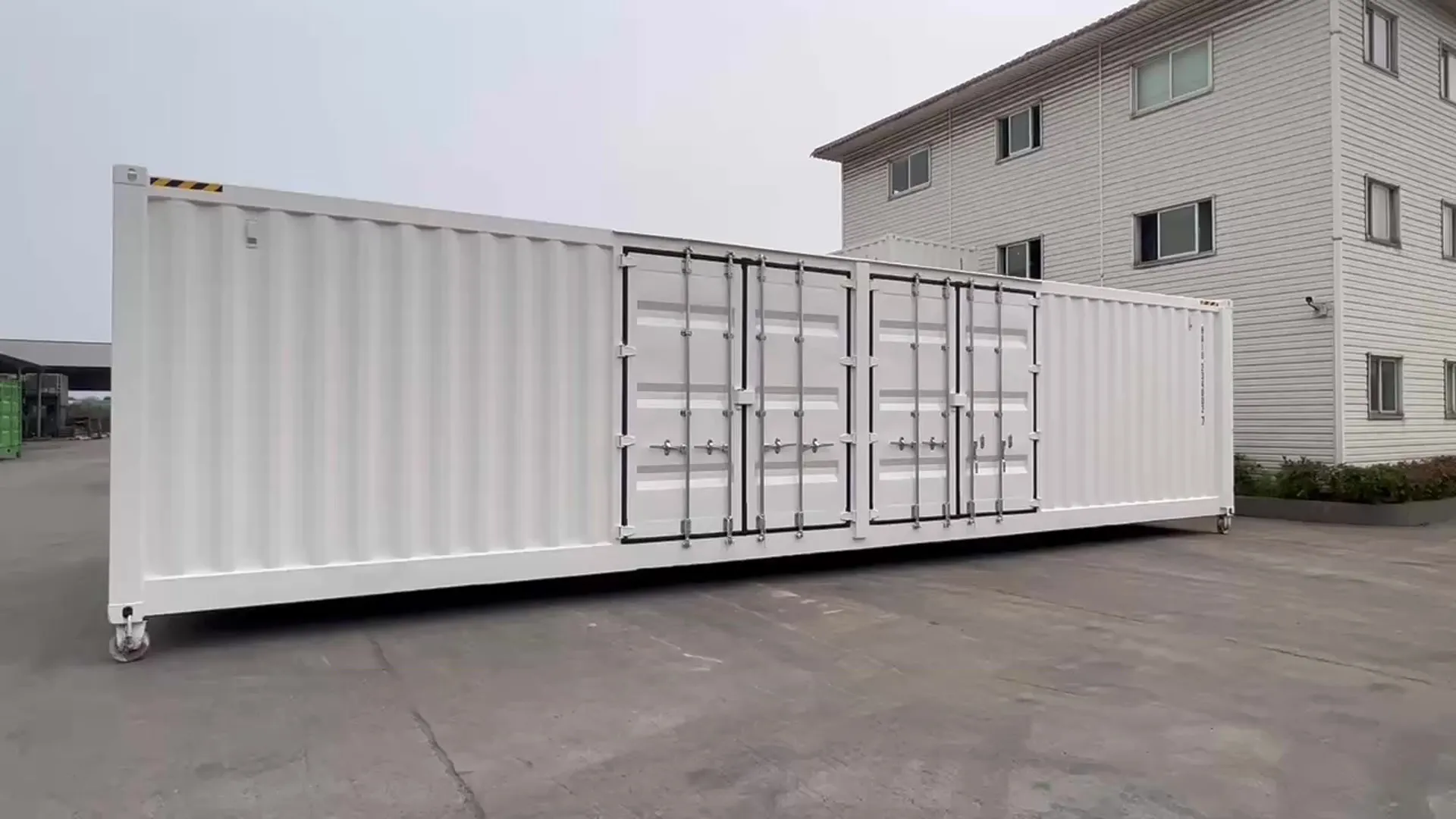 40ft side opening doors container