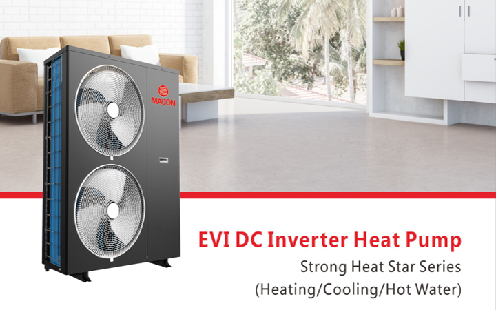 Advantages of MACON EVI DC Inverter Heat Pump