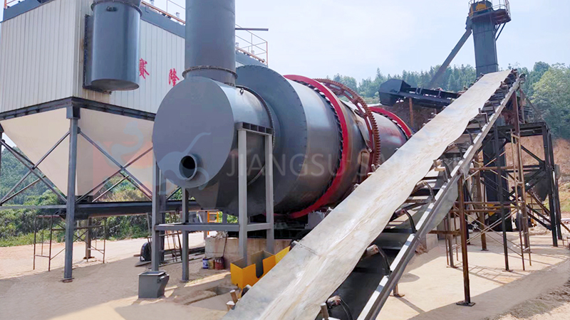 Jiangxi Ganzhou Tailings Dryer Three-drum Dryer