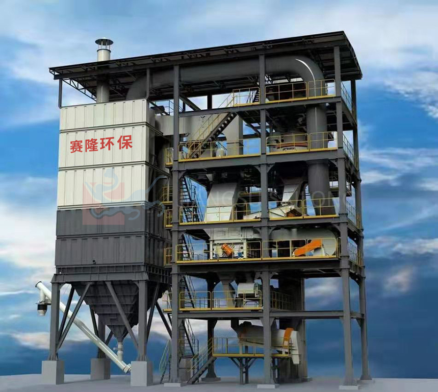 Bag dust collector for sand making building