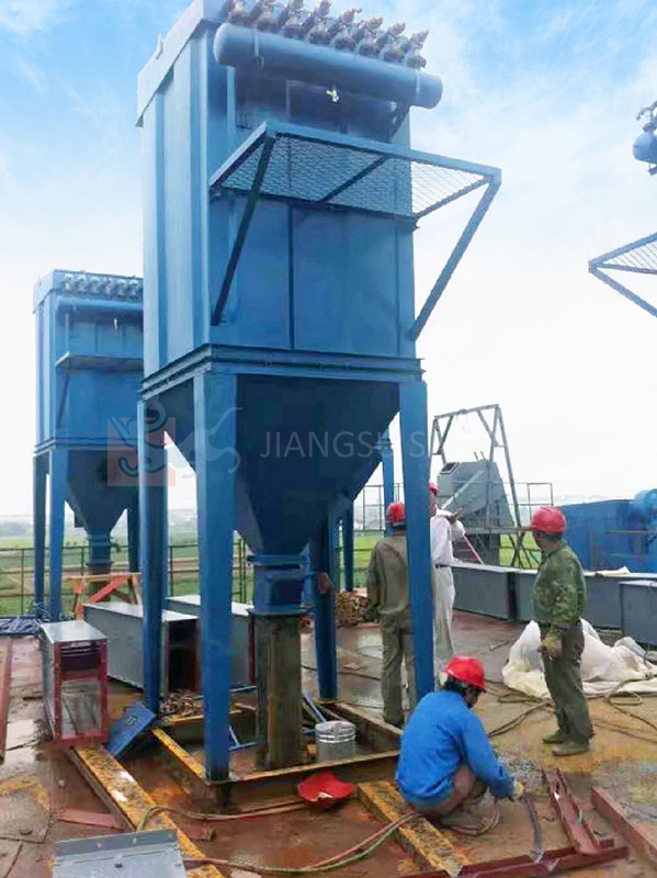 Single-unit dust collector