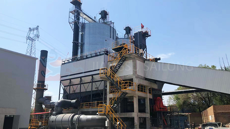 Dust removal equipment for slag vertical mill