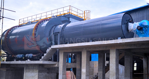 River sand dryer three-drum dryer