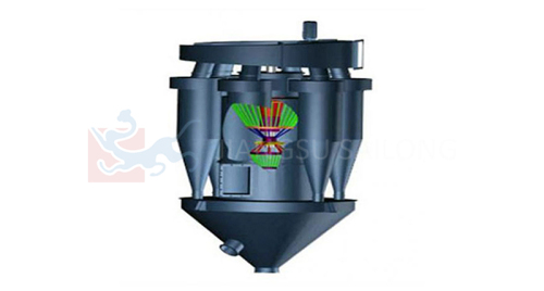 Rotor powder separator