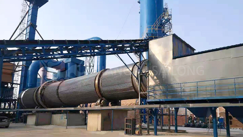 Dry mortar drying equipment