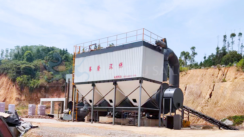 Jiangxi Ganzhou Tailings Dryer Three-drum Dryer