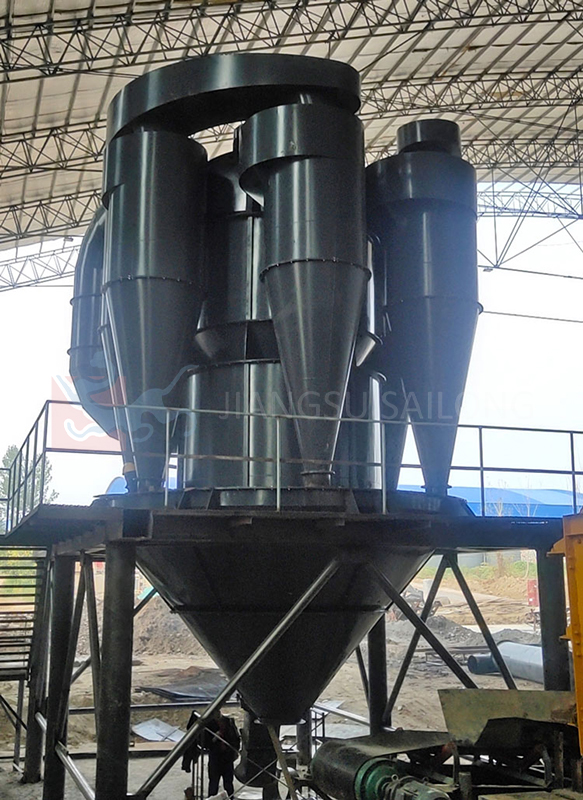 Rotor powder separator