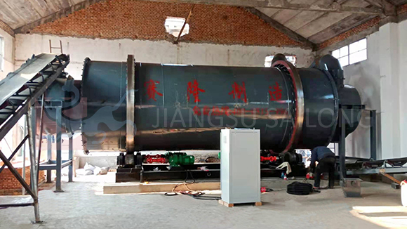 Tailings dryer, triple drum dryer