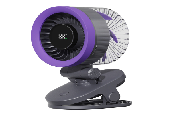 Cold vortex clip fan