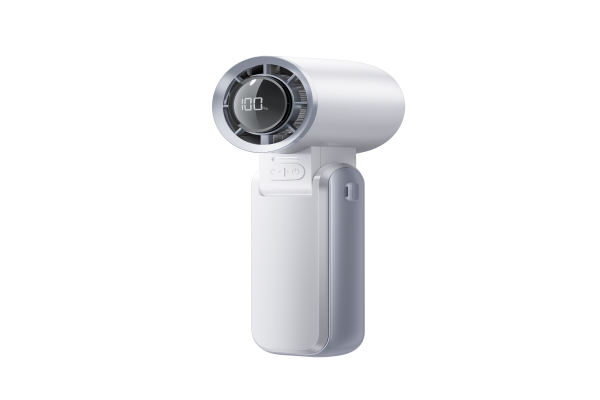 Smart foldable handheld fan