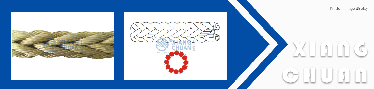 UHMWPE Fiber And Nylon Monofilament Mixed Rope